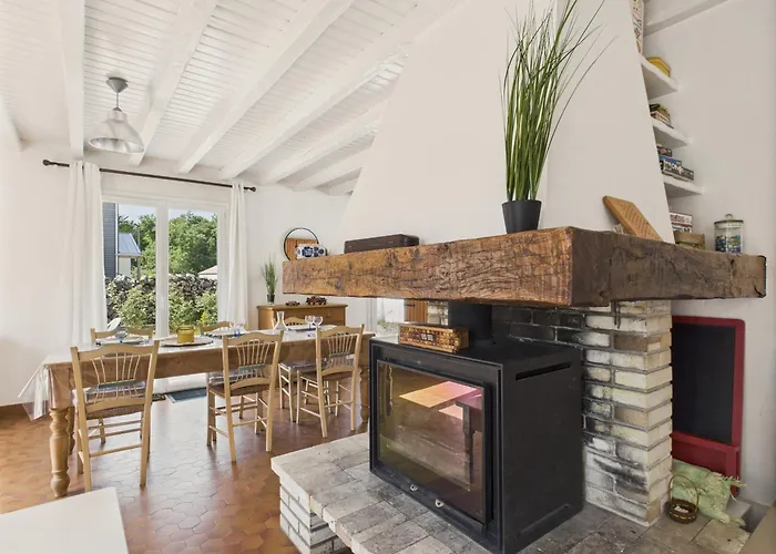 500 M De La Plage, Jardin, Maison Pour 5 Σαιν-Ζαν-ντε-Μον