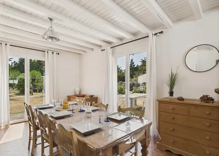 500 M De La Plage, Jardin, Maison Pour 5